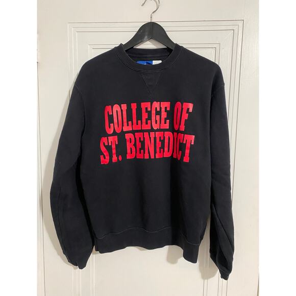 College of St. Ben's Bennies Crewneck Sweatshirt Size Small - Picture 1 of 4